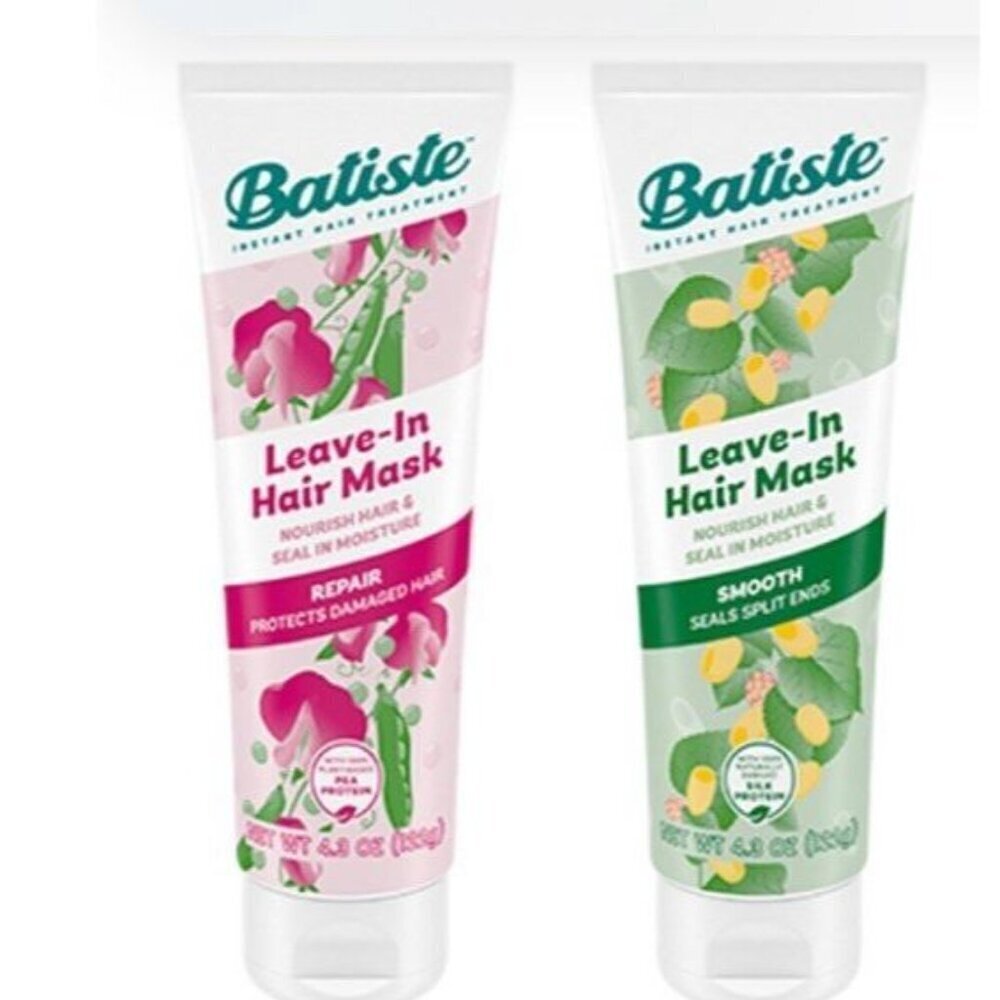 Batiste Instant Hair Treatment Leave-In Hair Mask Bundle Of 2 New